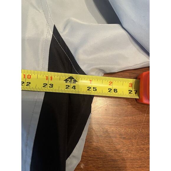 Izod X-Treme Function Golfwear Golf Pullover Windbreaker Men Size L Gray - Picture 4 of 5